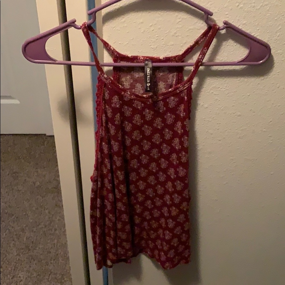 Full Tilt High Neck Halter Top